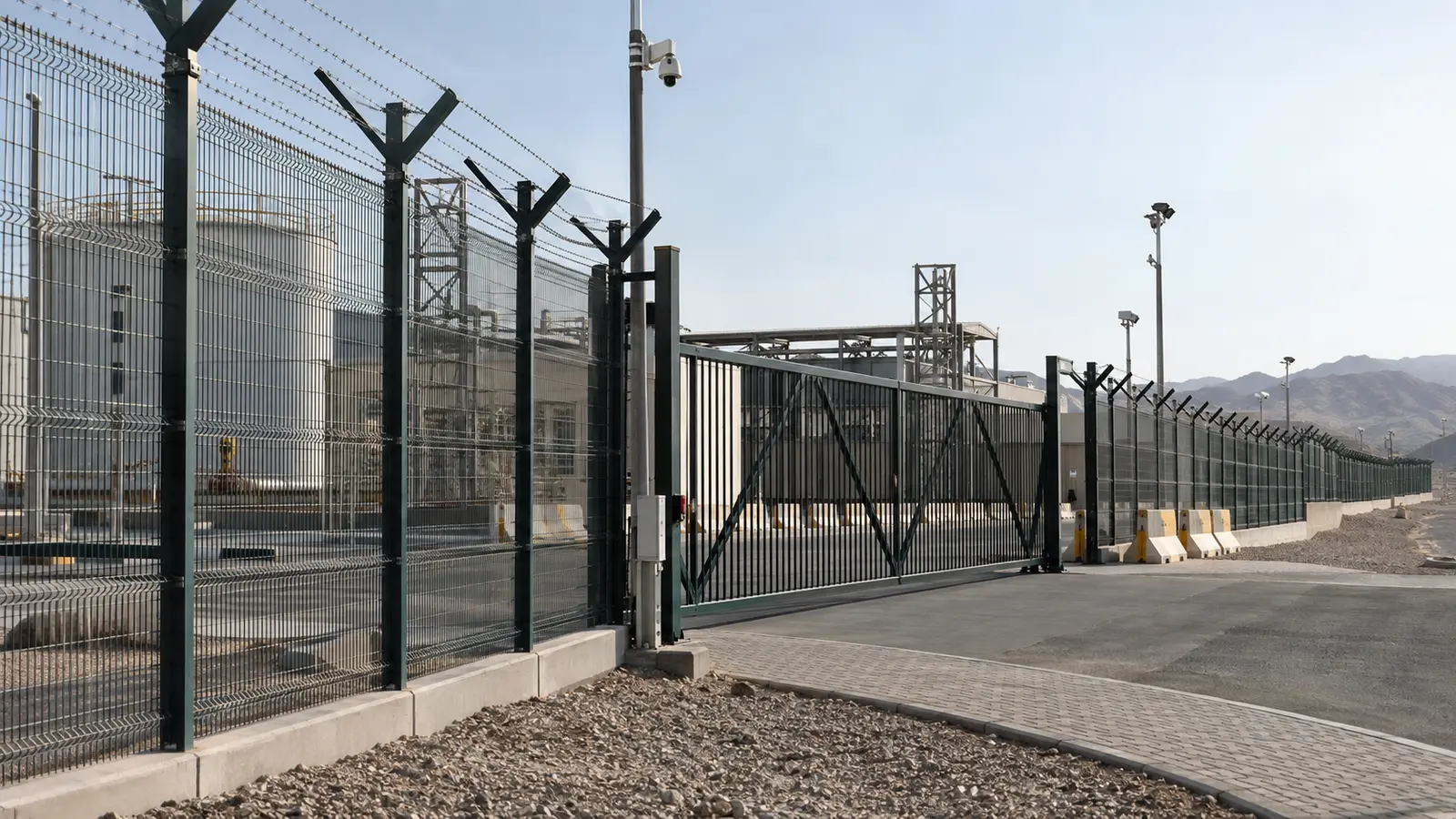 How to select industrial fencing for projects in Saudi Arabia