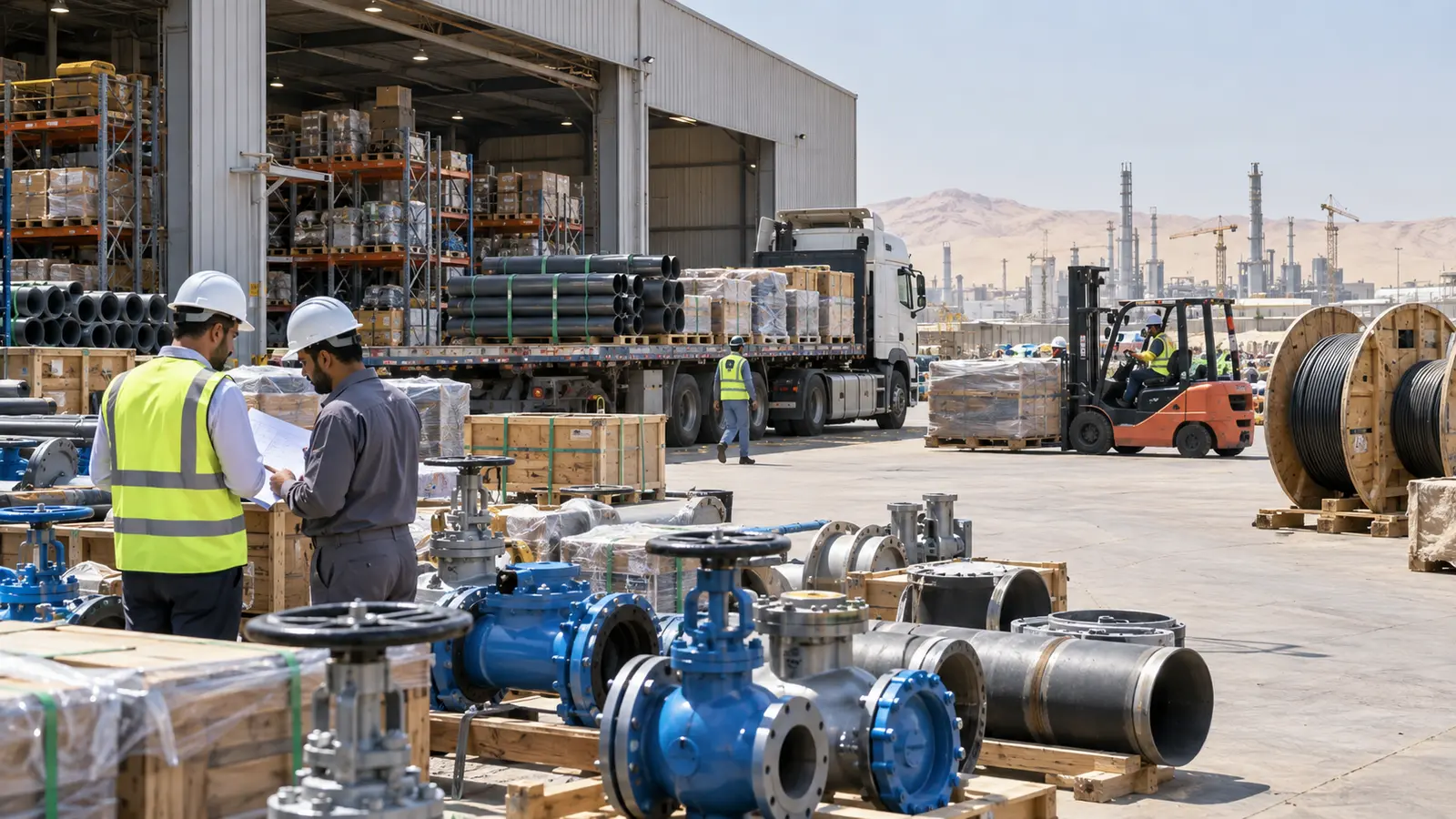 Industrial products and equipment supply in Saudi Arabia