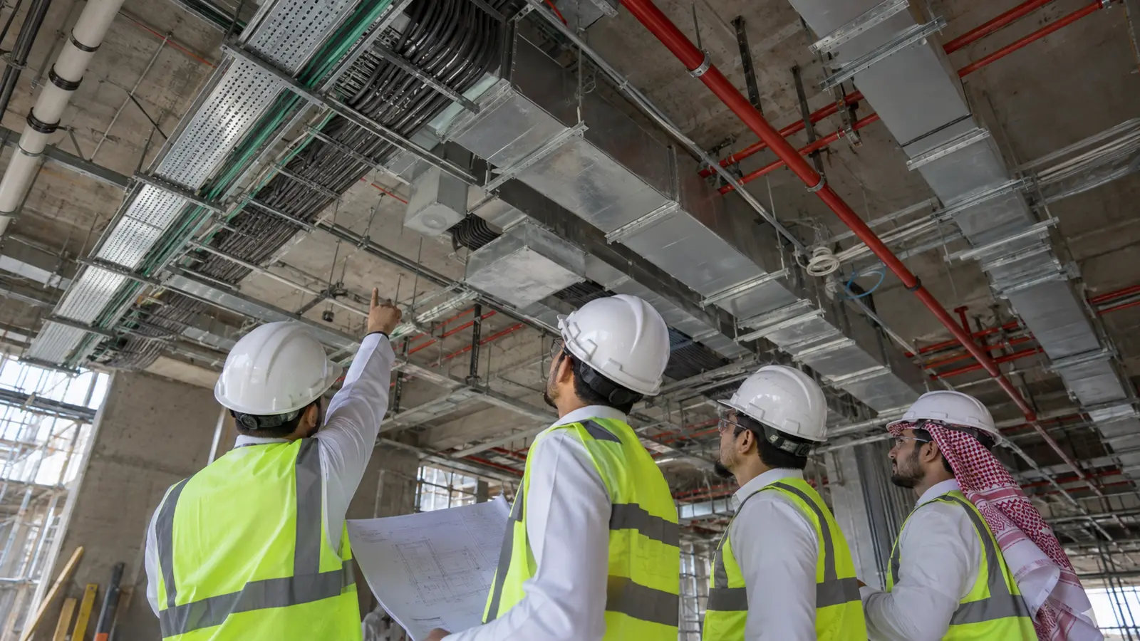 MEP coordination before construction to reduce clashes and rework in Saudi Arabia