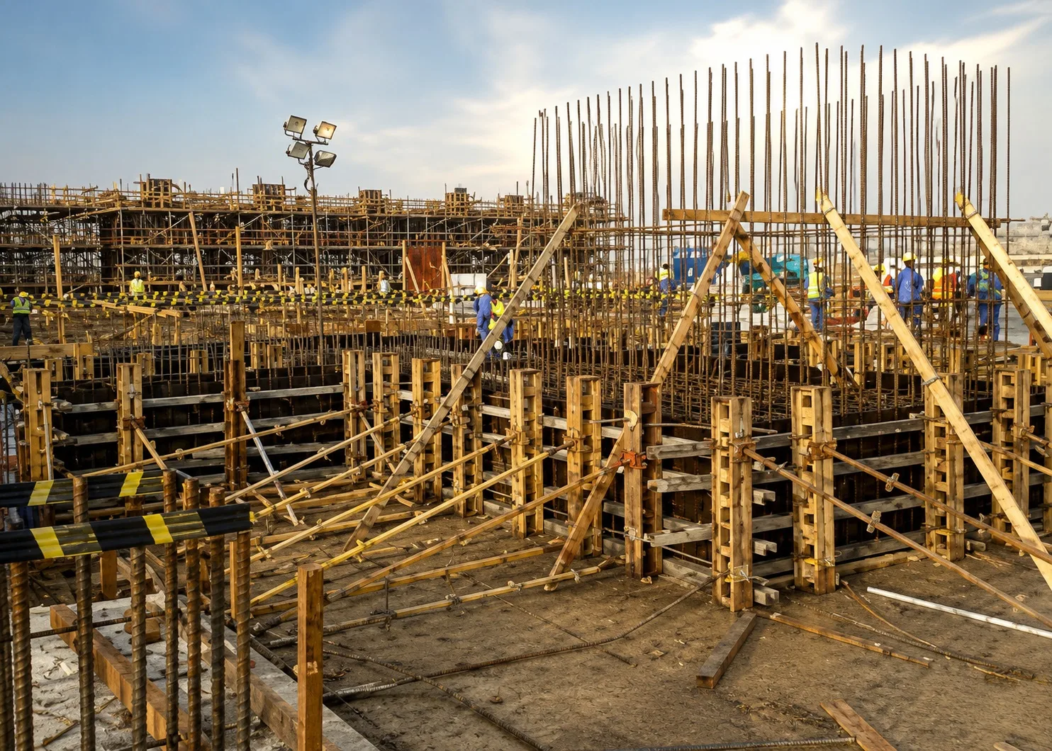 AJASCO Construction Project Site Saudi Arabia