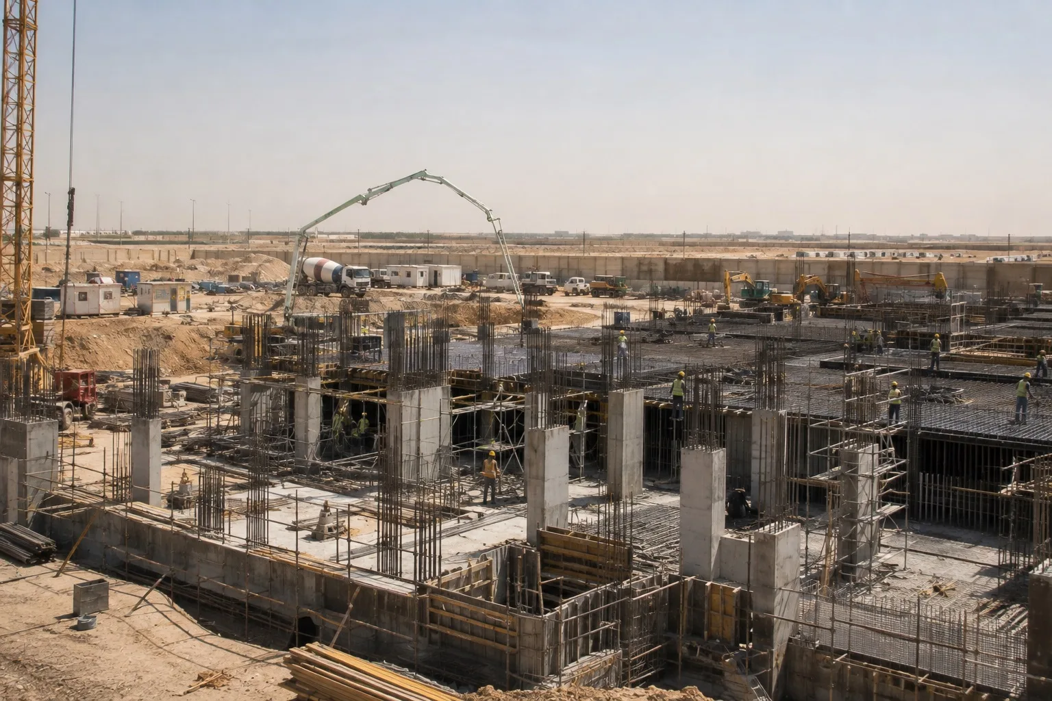 Civil construction capability in Saudi Arabia