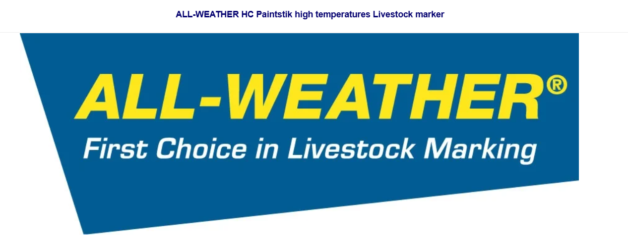 ALL WEATHER industrial products supplied by AJASCO Trading