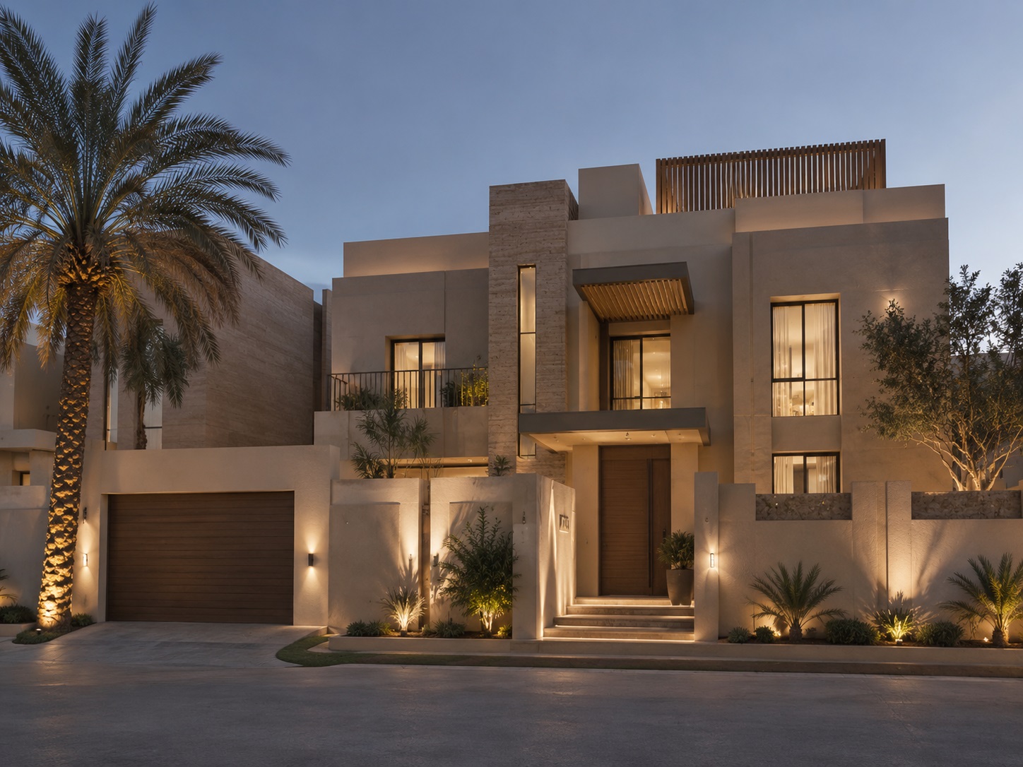 Contemporary villa development in Saudi Arabia